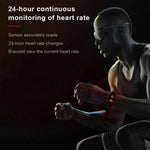 Pulseira Inteligente CK17S com Ecrã IPS de 0,96 polegadas, Resistente à Água IP67, Suporta Lembrete de Chamadas / Monitorização da Frequência Cardíaca / Monitorização da Pressão Arterial / Monitorização do Sono