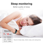 Pulseira Inteligente CK17S com Ecrã IPS de 0,96 polegadas, Resistente à Água IP67, Suporta Lembrete de Chamadas / Monitorização da Frequência Cardíaca / Monitorização da Pressão Arterial / Monitorização do Sono