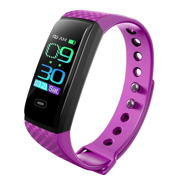 Pulseira Inteligente CK17S com Ecrã IPS de 0,96 polegadas, Resistente à Água IP67, Suporta Lembrete de Chamadas / Monitorização da Frequência Cardíaca / Monitorização da Pressão Arterial / Monitorização do Sono