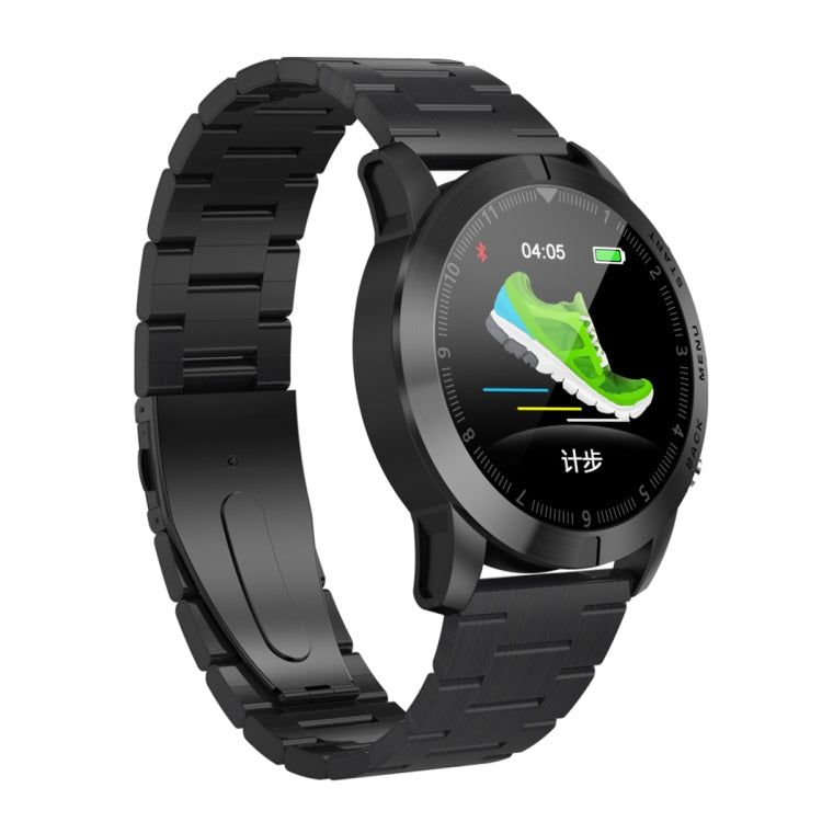 Pulseira Inteligente DTNO.1 S10 com Ecrã TFT a Cores de 1,3 polegadas, Resistente à Água IP68, Bracelete de Aço, Suporta Lembrete de Chamadas / Monitorização da Frequência Cardíaca / Monitorização do Sono / Modo Multi-desporto