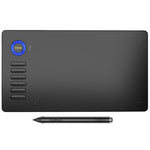 VEIKK A15 Mesa Gráfica Eletrónica Inteligente de 10x6 polegadas 5080 LPI com Ecrã Tátil, com Interface Type-C, A15 Dourado, A15 Azul, A15 Vermelho