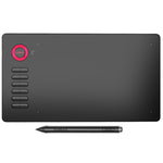 VEIKK A15 Mesa Gráfica Eletrónica Inteligente de 10x6 polegadas 5080 LPI com Ecrã Tátil, com Interface Type-C, A15 Dourado, A15 Azul, A15 Vermelho