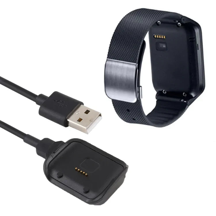 Cabo USB de Carregamento para Base de Carregamento Portátil para Smartwatch 1m para Samsung Gear Live R382, Para Samsung R382