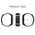 TD19 Pulseira Inteligente IP67 à Prova de Água com Ecrã IPS de 1,14 polegadas, Suporta Lembrete de Chamadas / Monitorização da Frequência Cardíaca / Monitorização da Pressão Arterial / Monitorização do Sono / Câmara Remota