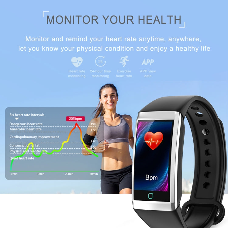 TD19 Pulseira Inteligente IP67 à Prova de Água com Ecrã IPS de 1,14 polegadas, Suporta Lembrete de Chamadas / Monitorização da Frequência Cardíaca / Monitorização da Pressão Arterial / Monitorização do Sono / Câmara Remota