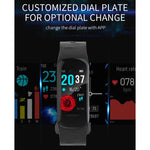 H29 Pulseira Inteligente IP67 à Prova de Água com Ecrã IPS a Cores de 1,14 polegadas, Suporta Contagem de Passos / Lembrete de Chamadas / Monitorização da Frequência Cardíaca / Monitorização do Sono
