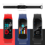 H29 Pulseira Inteligente IP67 à Prova de Água com Ecrã IPS a Cores de 1,14 polegadas, Suporta Contagem de Passos / Lembrete de Chamadas / Monitorização da Frequência Cardíaca / Monitorização do Sono