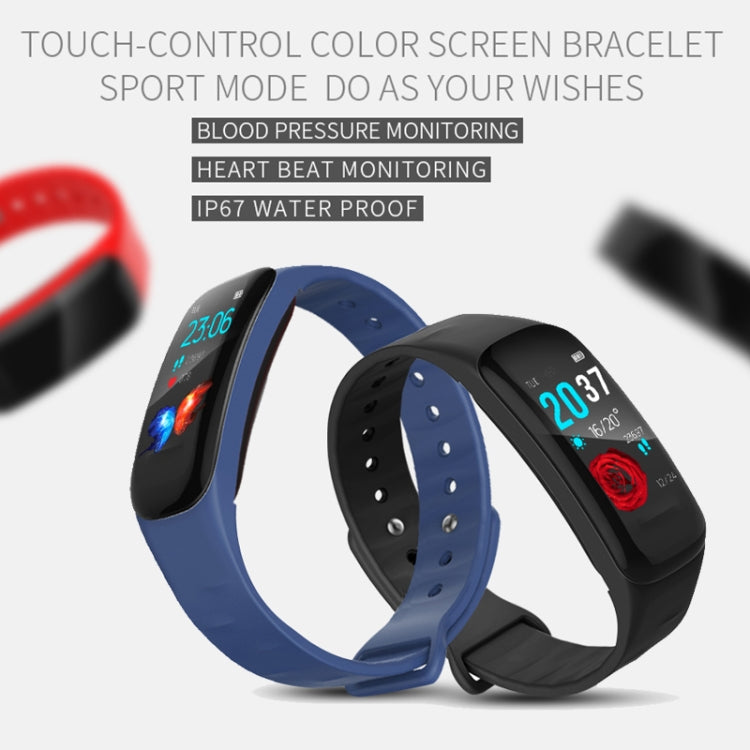 H29 Pulseira Inteligente IP67 à Prova de Água com Ecrã IPS a Cores de 1,14 polegadas, Suporta Contagem de Passos / Lembrete de Chamadas / Monitorização da Frequência Cardíaca / Monitorização do Sono