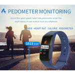 H29 Pulseira Inteligente IP67 à Prova de Água com Ecrã IPS a Cores de 1,14 polegadas, Suporta Contagem de Passos / Lembrete de Chamadas / Monitorização da Frequência Cardíaca / Monitorização do Sono