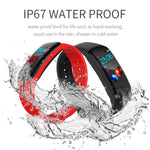 H29 Pulseira Inteligente IP67 à Prova de Água com Ecrã IPS a Cores de 1,14 polegadas, Suporta Contagem de Passos / Lembrete de Chamadas / Monitorização da Frequência Cardíaca / Monitorização do Sono