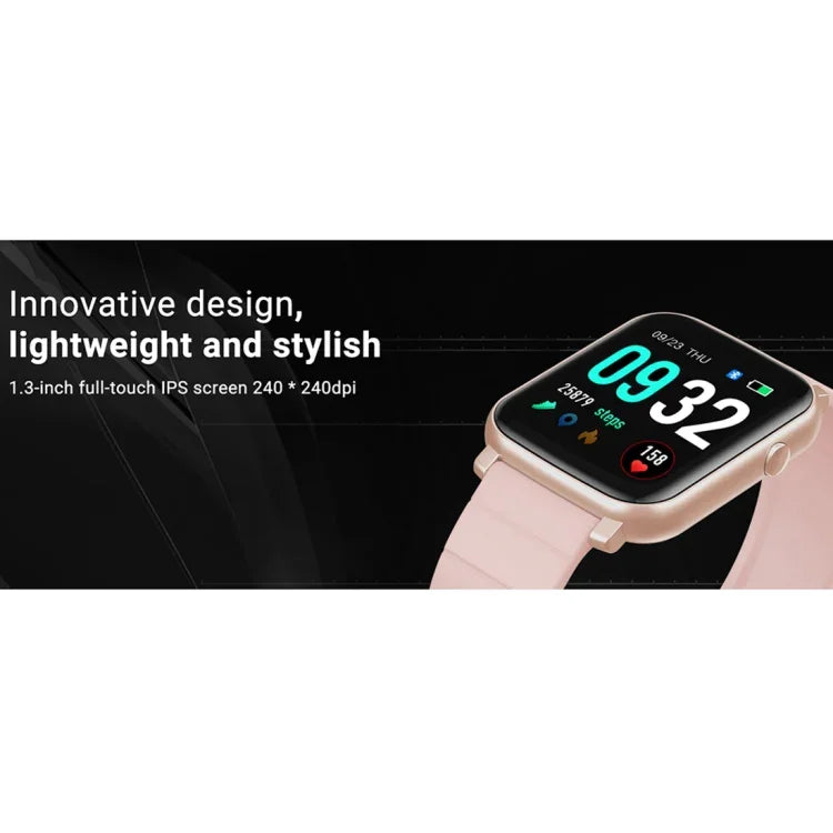 SMA-F1 Relógio Desportivo Inteligente IP68 à Prova de Água com Ecrã TFT Full Touch de 1,3 polegadas, Suporta Monitorização Dinâmica da Frequência Cardíaca, Pressão Arterial e Sono / Bluetooth / Alarme / Controlo por Foto, SMA-F1