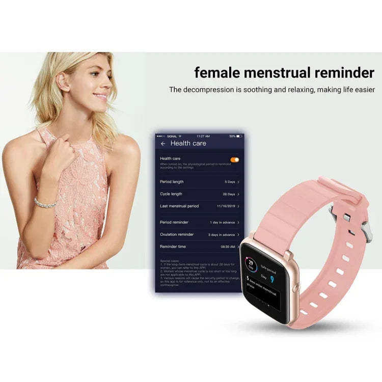 SMA-F1 Relógio Desportivo Inteligente IP68 à Prova de Água com Ecrã TFT Full Touch de 1,3 polegadas, Suporta Monitorização Dinâmica da Frequência Cardíaca, Pressão Arterial e Sono / Bluetooth / Alarme / Controlo por Foto, SMA-F1