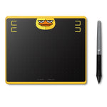 HUION HS64 Chips Edição Especial 5080 LPI Mesa Digitalizadora para Desenho com Caneta Sem Bateria para Diversão, HS64
