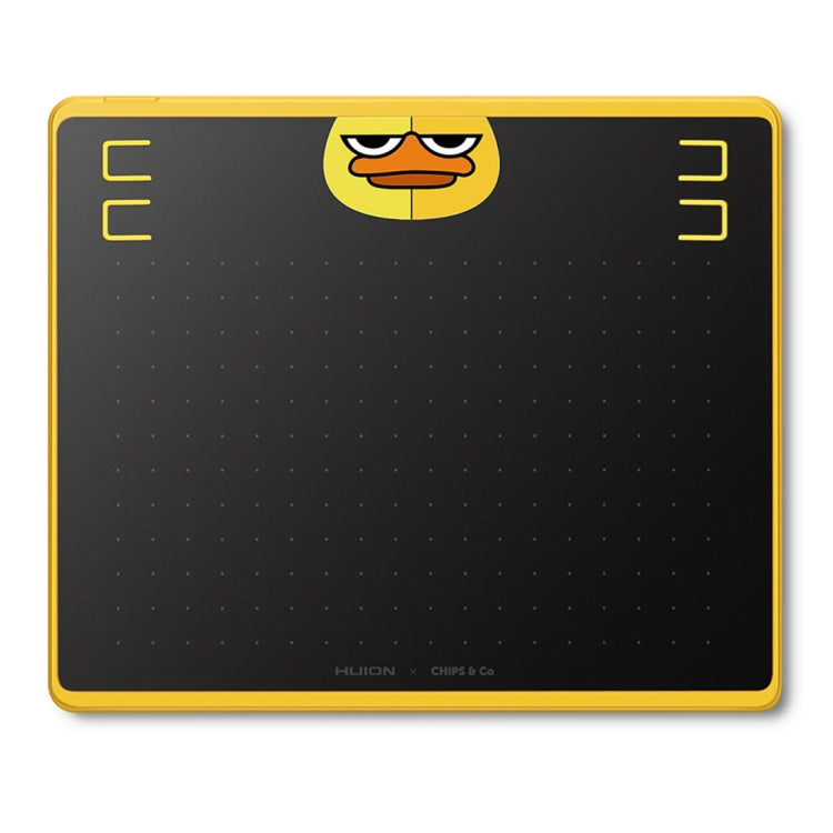 HUION HS64 Chips Edição Especial 5080 LPI Mesa Digitalizadora para Desenho com Caneta Sem Bateria para Diversão, HS64