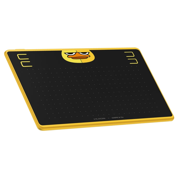 HUION HS64 Chips Edição Especial 5080 LPI Mesa Digitalizadora para Desenho com Caneta Sem Bateria para Diversão, HS64
