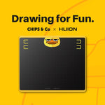 HUION HS64 Chips Edição Especial 5080 LPI Mesa Digitalizadora para Desenho com Caneta Sem Bateria para Diversão, HS64