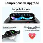 Relógio Inteligente Impermeável T900 PRO MAX L BIG com Ecrã Grande de 1,92 polegadas, Suporta Frequência Cardíaca / Pressão Arterial / Oxigénio / Múltiplos Modos Desportivos, T900 PRO MAX L BIG