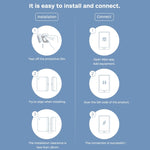 Sensor Inteligente Mini Original Xiaomi para Porta e Janela para Dispositivos da Xiaomi Smart Home Suite, com Uso no Gateway Multifuncional Xiaomi (CA1001)