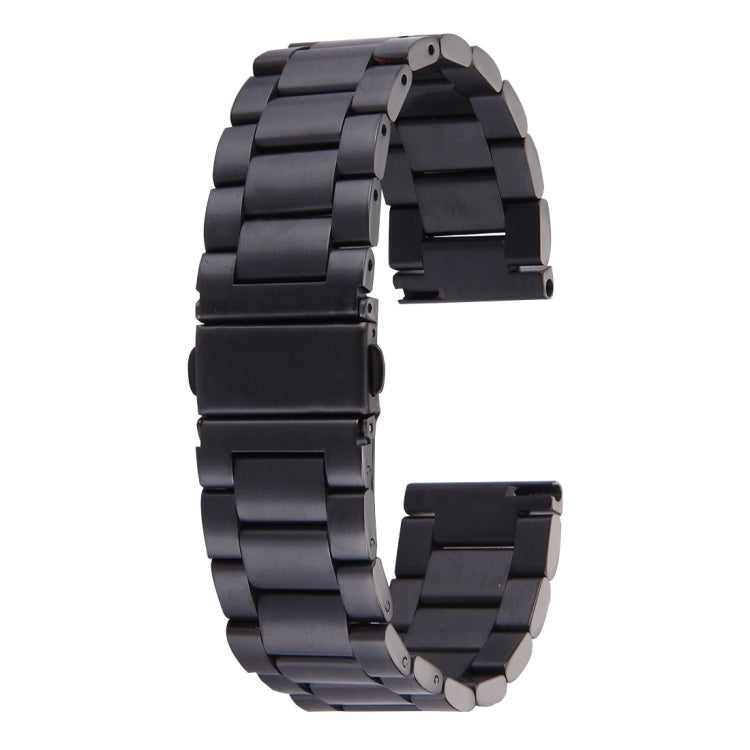 Pulseira de Relógio em Aço Inoxidável com Fecho Borboleta e 3 Contas para Samsung Gear S2 Classic Smart Watch
