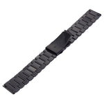 Pulseira de Relógio em Aço Inoxidável com Fecho Borboleta e 3 Contas para Samsung Gear S2 Classic Smart Watch