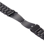 Pulseira de Relógio em Aço Inoxidável com Fecho Borboleta e 3 Contas para Samsung Gear S2 Classic Smart Watch