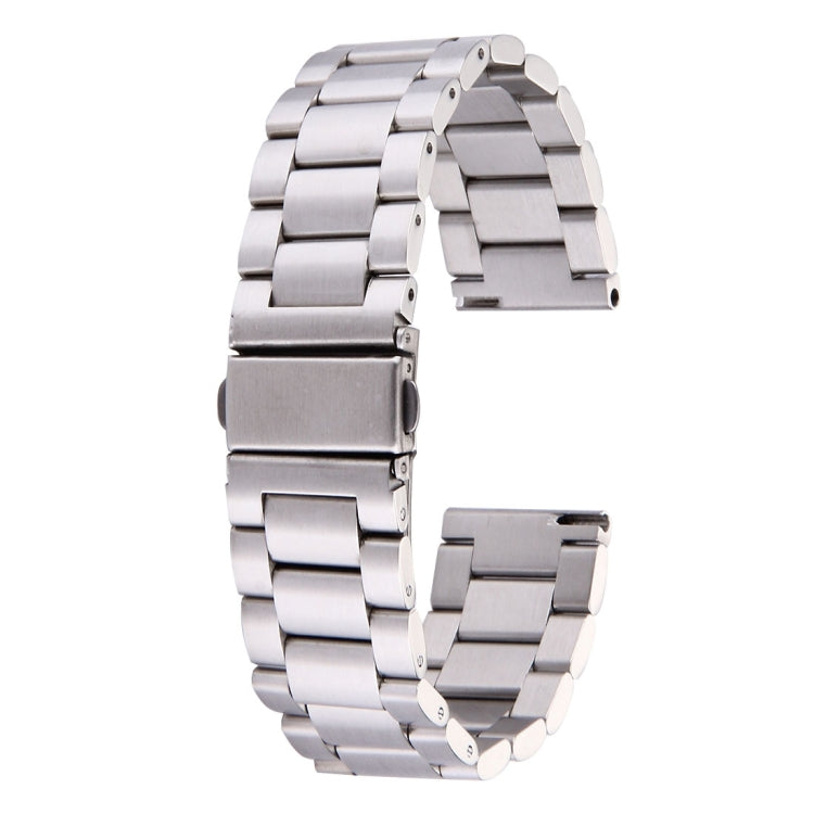 Pulseira de Relógio em Aço Inoxidável com Fecho Borboleta e 3 Contas para Samsung Gear S2 Classic Smart Watch
