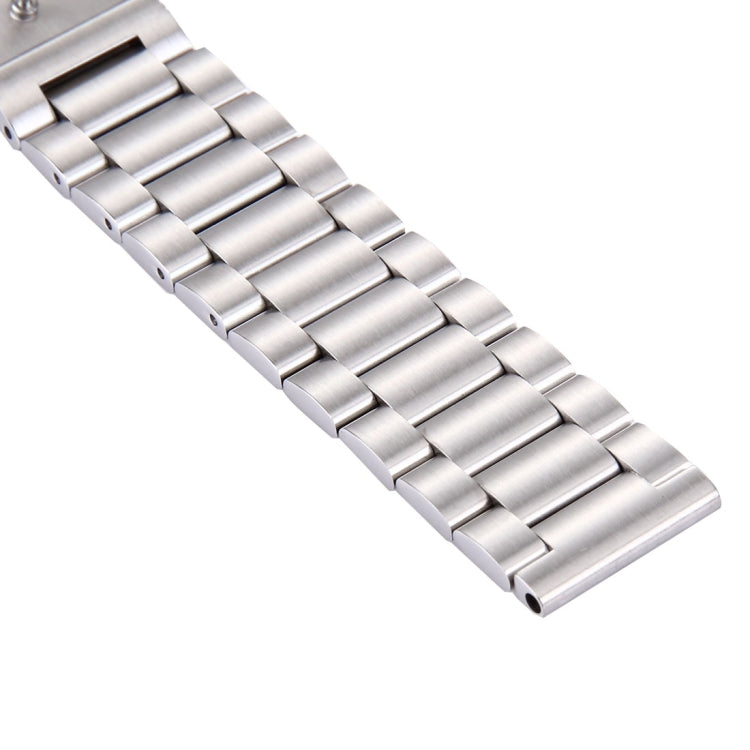 22mm Three Flat Buckle For Samsung Gear S2 Classic Smart Watch Butterfly Buckle 3 Beads Stainless Steel Watchband