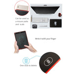 Tablet de Escrita LCD Portátil de 12 polegadas, Desenho, Grafite Eletrónico, Prancheta de Escrita Manual, Quadro de Mensagens Gráficas, Papel de Rascunho com Caneta de Escrita, 12 polegadas Preto