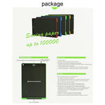 Tablet de Escrita LCD Portátil de 12 polegadas, Desenho, Grafite Eletrónico, Prancheta de Escrita Manual, Quadro de Mensagens Gráficas, Papel de Rascunho com Caneta de Escrita, 12 polegadas Preto