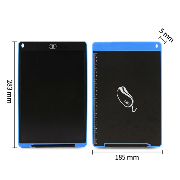 Tablet de Escrita LCD Portátil de 12 polegadas, Desenho, Grafite Eletrónico, Prancheta de Escrita Manual, Quadro de Mensagens Gráficas, Papel de Rascunho com Caneta de Escrita, 12 polegadas Preto