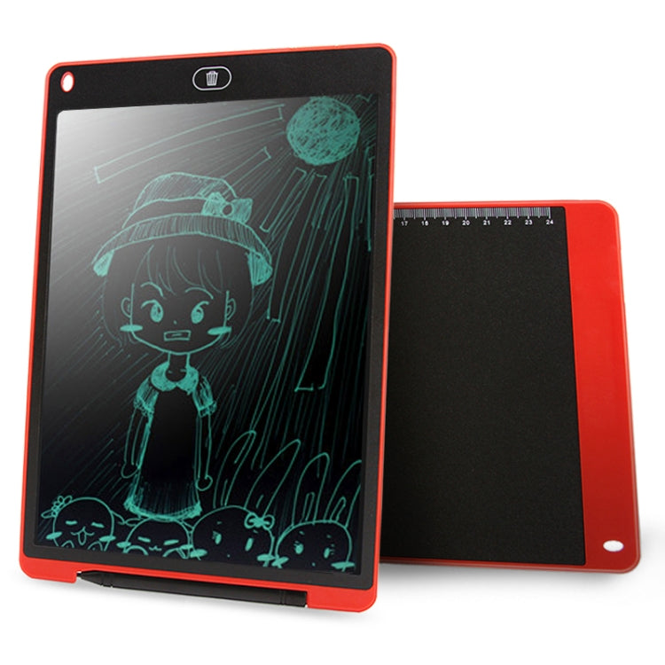 Tablet de Escrita LCD Portátil de 12 polegadas, Desenho, Grafite Eletrónico, Prancheta de Escrita Manual, Quadro de Mensagens Gráficas, Papel de Rascunho com Caneta de Escrita, 12 polegadas Preto
