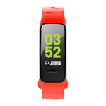 CHIGU C1Plus Fitness Tracker 0.96 inch IPS Screen Smartband Bracelet, IP67 Waterproof, Support Sports Mode / Blood Pressure / Sleep Monitor / Heart Rate Monitor / Fatigue Monitor / Sedentary Reminder, C1 Plus Red, C1 Plus Black, C1 Plus Blue           ...