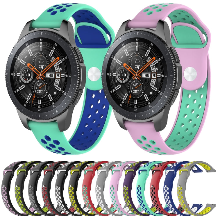 Pulseira de Relógio de Duas Cores para Galaxy Watch 46mm, Para Galaxy Watch 46mm