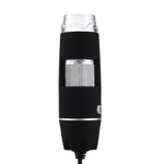 1000X Magnifier 0.3MP Image Sensor USB Digital Microscope with 8 LED & Professional Stand, 1000X