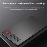 VEIKK A15PRO Mesa Gráfica Eletrónica Inteligente de 10x6 polegadas 5080 LPI com Interface Type-C e Ecrã Tátil