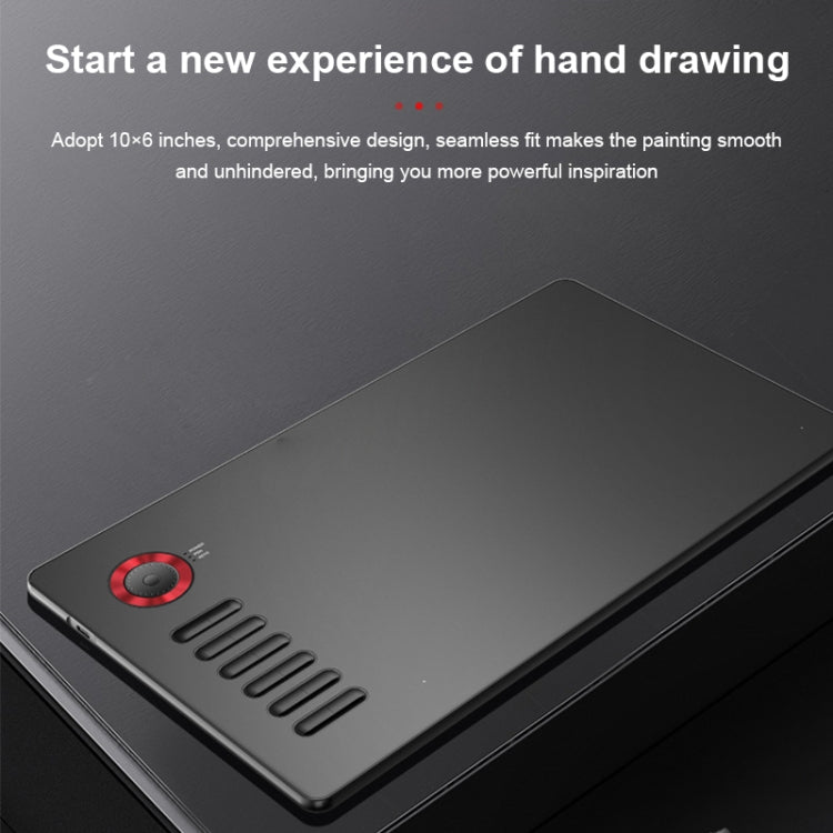 VEIKK A15PRO Mesa Gráfica Eletrónica Inteligente de 10x6 polegadas 5080 LPI com Interface Type-C e Ecrã Tátil
