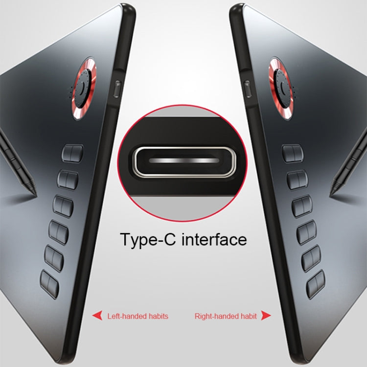 VEIKK A15PRO Mesa Gráfica Eletrónica Inteligente de 10x6 polegadas 5080 LPI com Interface Type-C e Ecrã Tátil