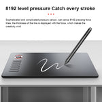 VEIKK A15PRO Mesa Gráfica Eletrónica Inteligente de 10x6 polegadas 5080 LPI com Interface Type-C e Ecrã Tátil