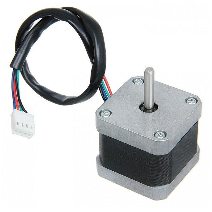 Motor de Passo Nema 17, 42 BYG com Eixo Invertido