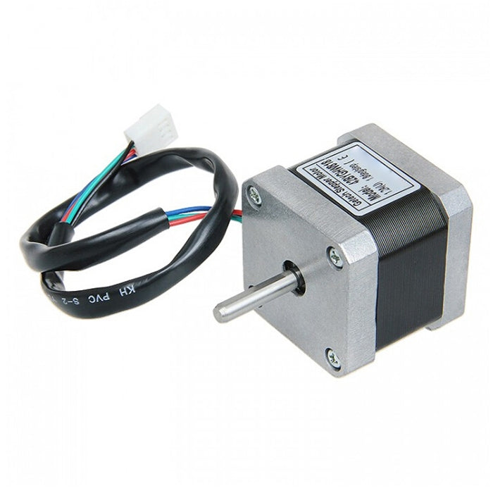 Motor de Passo Nema 17, 42 BYG com Eixo Invertido