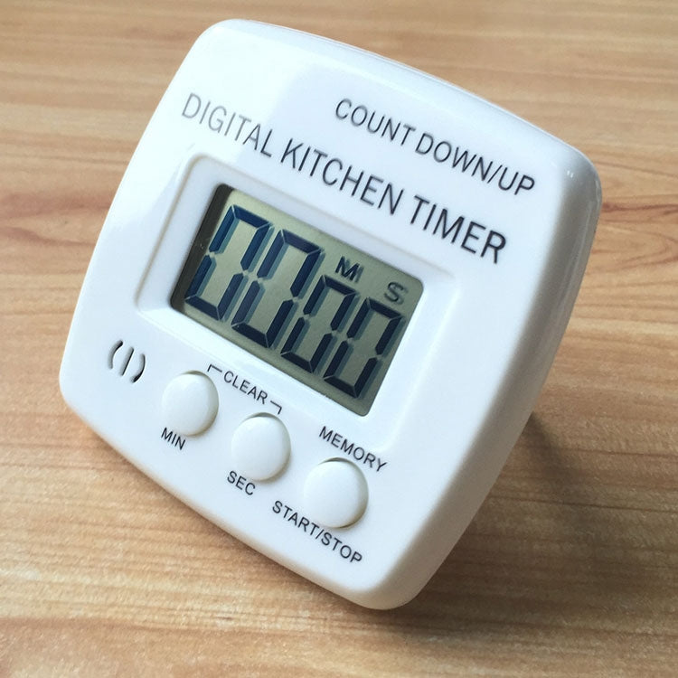 Temporizador de cozinha digital eletrónico com alarme alto, suporte magnético para cozinha, pastelaria, desporto, jogos, escritório