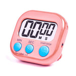 Temporizador de cozinha digital eletrónico com alarme, suporte magnético e ecrã LCD para cozinha, pastelaria, desporto, jogos, escritório, HX103-2, 118