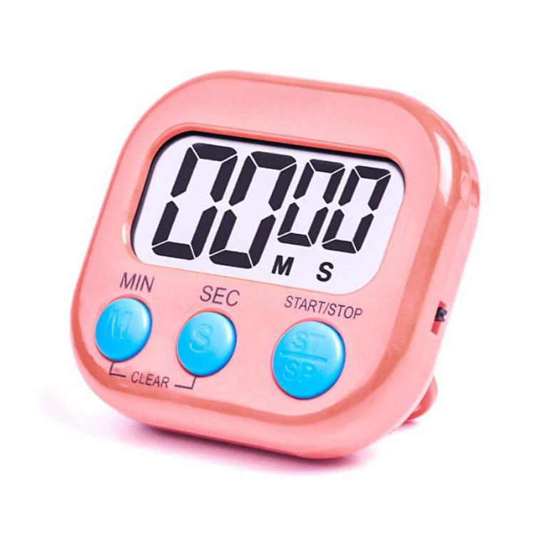 Temporizador de cozinha digital eletrónico com alarme, suporte magnético e ecrã LCD para cozinha, pastelaria, desporto, jogos, escritório, HX103-2, 118