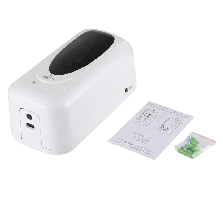 Dispensador automático de esterilização por spray com sensor infravermelho sem toque de 1000ML, F1303
