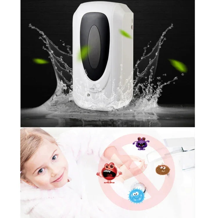 Dispensador automático de esterilização por spray com sensor infravermelho sem toque de 1000ML, F1303