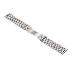Correia de Relógio em Aço Inoxidável com Fivela Borboleta de 3 Contas para Samsung Gear S3 Classic Smart Watch