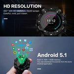 Smartwatch S3 com Ecrã OLED de 1,39 polegadas, Bluetooth, Resistente à Água IP67, Suporta Bússola / Monitor de Frequência Cardíaca / Cartão SIM / Navegação GPS, Compatível com Telemóveis Android e iOS