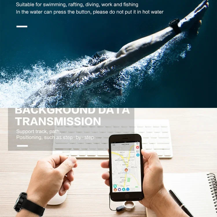 Smartwatch S3 com Ecrã OLED de 1,39 polegadas, Bluetooth, Resistente à Água IP67, Suporta Bússola / Monitor de Frequência Cardíaca / Cartão SIM / Navegação GPS, Compatível com Telemóveis Android e iOS