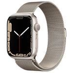 Pulseira de Relógio em Aço Inoxidável Magnética Milanese Loop para Apple Watch Series 10 42mm / 9&8&7 41mm / SE 3&SE 2&6&SE&5&4 40mm / 3&2&1 38mm, Para Apple Watch Series 8&7 41mm / SE 2&6&SE&5&4 40mm / 3&2&1 38mm