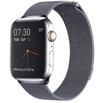 Pulseira de Relógio em Aço Inoxidável Magnética Milanese Loop para Apple Watch Series 10 42mm / 9&8&7 41mm / SE 3&SE 2&6&SE&5&4 40mm / 3&2&1 38mm, Para Apple Watch Series 8&7 41mm / SE 2&6&SE&5&4 40mm / 3&2&1 38mm